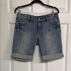 White House Black Market Sz 2 Jean Shorts